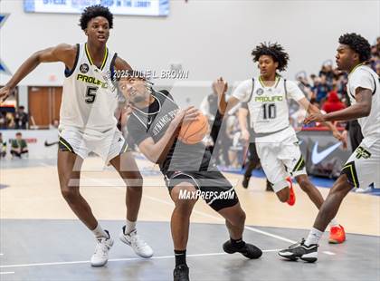 Thumbnail 1 in Prolific Prep vs Dynamic Prep (Chipotle Nationals Semifinal) photogallery.