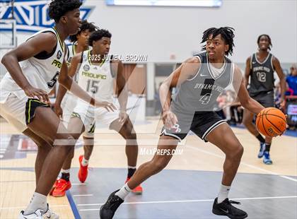 Thumbnail 1 in Prolific Prep vs Dynamic Prep (Chipotle Nationals Semifinal) photogallery.