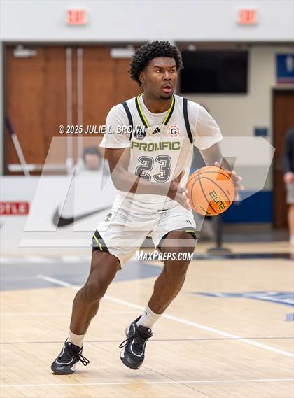 Thumbnail 2 in Prolific Prep vs Dynamic Prep (Chipotle Nationals Semifinal) photogallery.