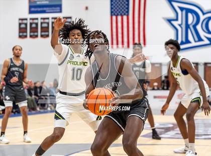 Thumbnail 2 in Prolific Prep vs Dynamic Prep (Chipotle Nationals Semifinal) photogallery.