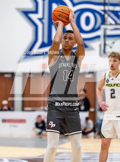Thumbnail 1 in Prolific Prep vs Dynamic Prep (Chipotle Nationals Semifinal) photogallery.