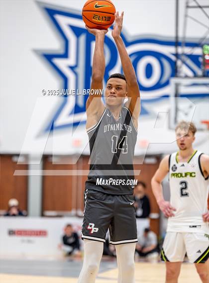 Thumbnail 3 in Prolific Prep vs Dynamic Prep (Chipotle Nationals Semifinal) photogallery.