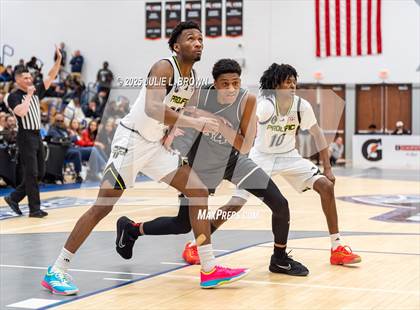 Thumbnail 1 in Prolific Prep vs Dynamic Prep (Chipotle Nationals Semifinal) photogallery.