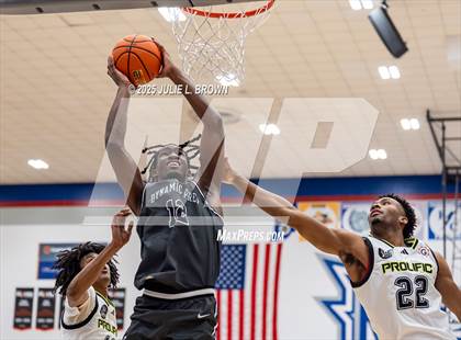 Thumbnail 3 in Prolific Prep vs Dynamic Prep (Chipotle Nationals Semifinal) photogallery.