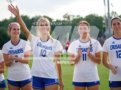 Thumbnail 2 in Woods Charter vs. Christ the King (NCHSAA 1A - Final Awards) photogallery.