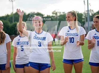 Thumbnail 1 in Woods Charter vs. Christ the King (NCHSAA 1A - Final Awards) photogallery.