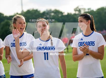 Thumbnail 2 in Woods Charter vs. Christ the King (NCHSAA 1A - Final Awards) photogallery.