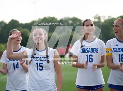 Thumbnail 2 in Woods Charter vs. Christ the King (NCHSAA 1A - Final Awards) photogallery.