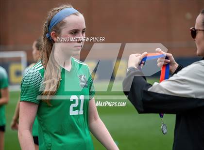 Thumbnail 3 in Woods Charter vs. Christ the King (NCHSAA 1A - Final Awards) photogallery.