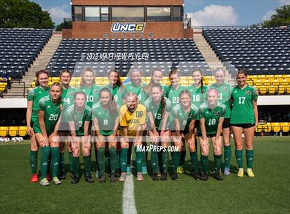 Thumbnail 2 in Woods Charter vs. Christ the King (NCHSAA 1A - Final Awards) photogallery.