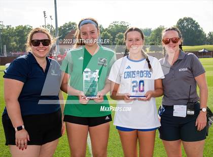 Thumbnail 2 in Woods Charter vs. Christ the King (NCHSAA 1A - Final Awards) photogallery.