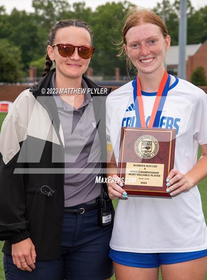 Thumbnail 3 in Woods Charter vs. Christ the King (NCHSAA 1A - Final Awards) photogallery.