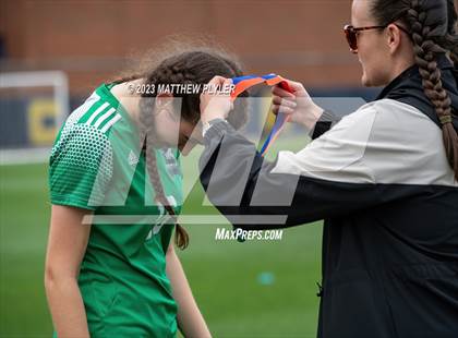 Thumbnail 3 in Woods Charter vs. Christ the King (NCHSAA 1A - Final Awards) photogallery.