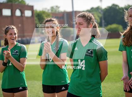 Thumbnail 3 in Woods Charter vs. Christ the King (NCHSAA 1A - Final Awards) photogallery.