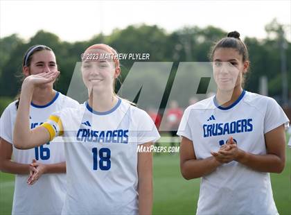 Thumbnail 1 in Woods Charter vs. Christ the King (NCHSAA 1A - Final Awards) photogallery.