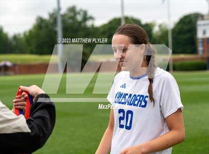 Thumbnail 2 in Woods Charter vs. Christ the King (NCHSAA 1A - Final Awards) photogallery.