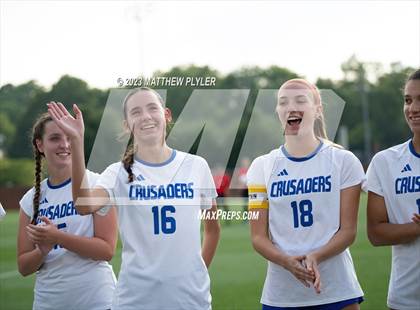 Thumbnail 3 in Woods Charter vs. Christ the King (NCHSAA 1A - Final Awards) photogallery.