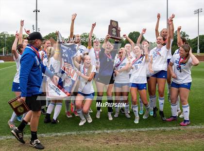 Thumbnail 1 in Woods Charter vs. Christ the King (NCHSAA 1A - Final Awards) photogallery.