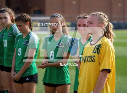 Thumbnail 2 in Woods Charter vs. Christ the King (NCHSAA 1A - Final Awards) photogallery.