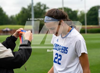 Thumbnail 3 in Woods Charter vs. Christ the King (NCHSAA 1A - Final Awards) photogallery.
