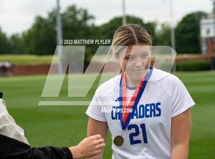 Thumbnail 2 in Woods Charter vs. Christ the King (NCHSAA 1A - Final Awards) photogallery.