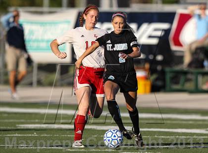 Thumbnail 2 in Evangelical Christian vs  St. Johns Country Day (FHSAA 1A Final)  photogallery.