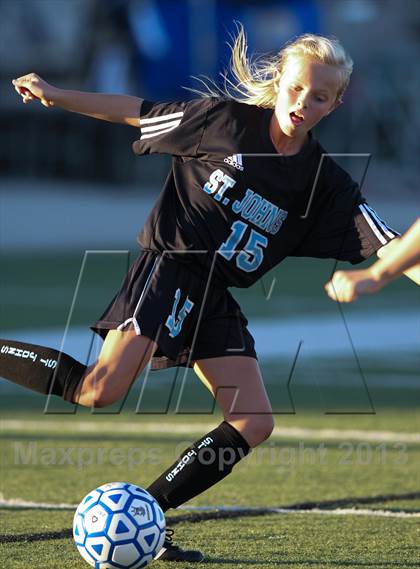 Thumbnail 3 in Evangelical Christian vs  St. Johns Country Day (FHSAA 1A Final)  photogallery.