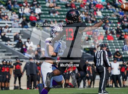 Thumbnail 3 in Timber Creek vs. Euless Trinity (UIL 6A Division 1 Bi-District) photogallery.