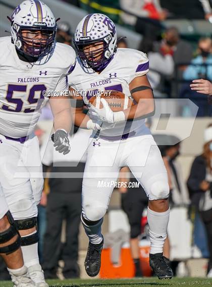 Thumbnail 3 in Timber Creek vs. Euless Trinity (UIL 6A Division 1 Bi-District) photogallery.