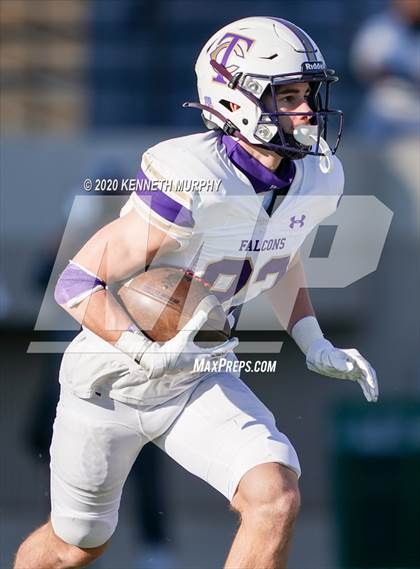 Thumbnail 3 in Timber Creek vs. Euless Trinity (UIL 6A Division 1 Bi-District) photogallery.