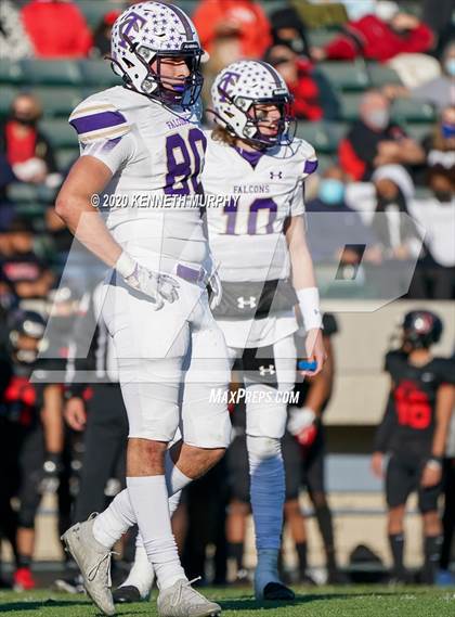 Thumbnail 3 in Timber Creek vs. Euless Trinity (UIL 6A Division 1 Bi-District) photogallery.