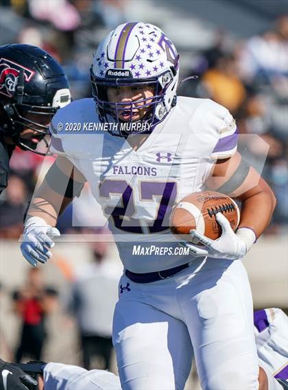 Thumbnail 3 in Timber Creek vs. Euless Trinity (UIL 6A Division 1 Bi-District) photogallery.