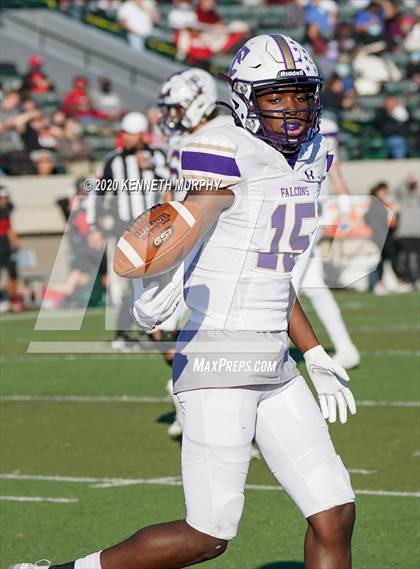 Thumbnail 3 in Timber Creek vs. Euless Trinity (UIL 6A Division 1 Bi-District) photogallery.