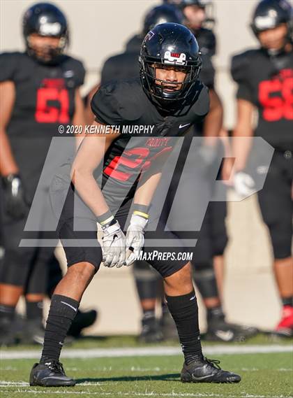 Thumbnail 3 in Timber Creek vs. Euless Trinity (UIL 6A Division 1 Bi-District) photogallery.