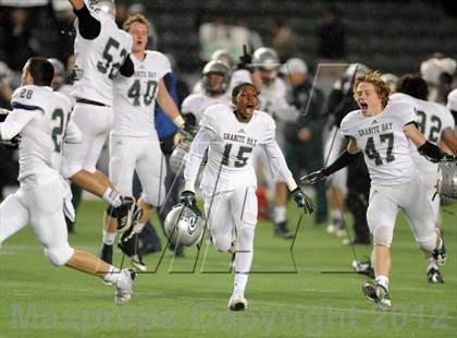 Thumbnail 3 in Granite Bay vs. Long Beach Poly (CIF State D1 Final) photogallery.