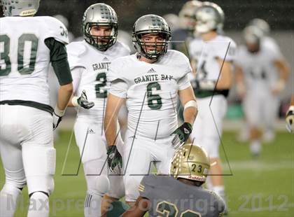 Thumbnail 2 in Granite Bay vs. Long Beach Poly (CIF State D1 Final) photogallery.