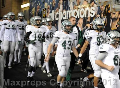 Thumbnail 3 in Granite Bay vs. Long Beach Poly (CIF State D1 Final) photogallery.
