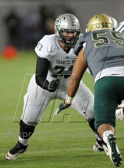 Thumbnail 1 in Granite Bay vs. Long Beach Poly (CIF State D1 Final) photogallery.