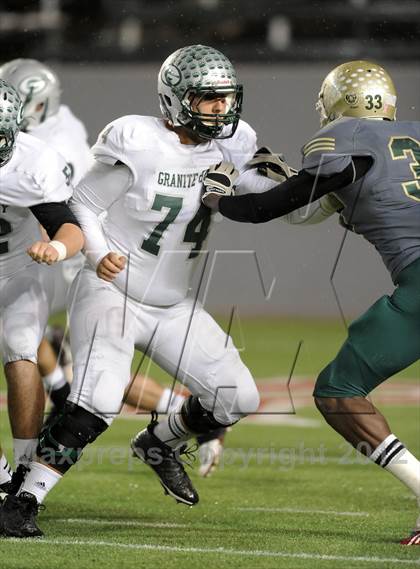 Thumbnail 2 in Granite Bay vs. Long Beach Poly (CIF State D1 Final) photogallery.