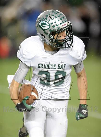 Thumbnail 2 in Granite Bay vs. Long Beach Poly (CIF State D1 Final) photogallery.