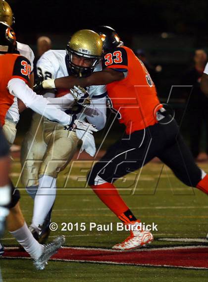 Thumbnail 2 in Bishop McDevitt vs. Cathedral Prep (PIAA Class AAA Semifinal) photogallery.