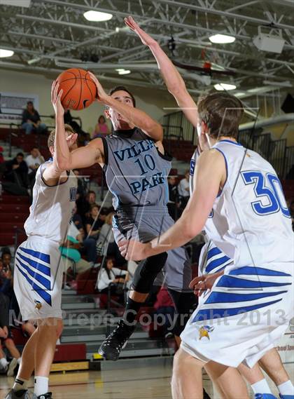 Thumbnail 1 in Pleasant Grove vs. Villa Park (MaxPreps Holiday Classic) photogallery.