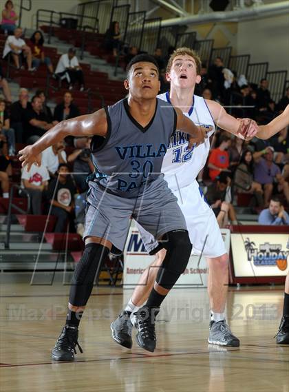 Thumbnail 2 in Pleasant Grove vs. Villa Park (MaxPreps Holiday Classic) photogallery.