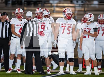 Thumbnail 2 in Glen Rose vs. Aubrey (UIL 4A Division 2 Bi-District Playoff) photogallery.