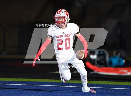 Thumbnail 2 in Glen Rose vs. Aubrey (UIL 4A Division 2 Bi-District Playoff) photogallery.