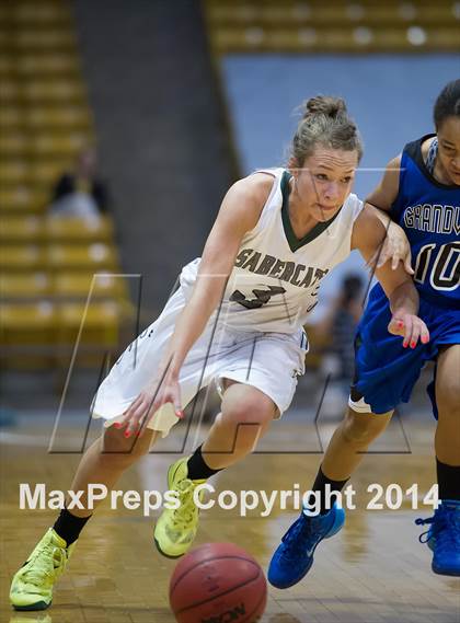 Thumbnail 3 in Fossil Ridge vs. Grandview (CHSAA 5A Semifinal) photogallery.