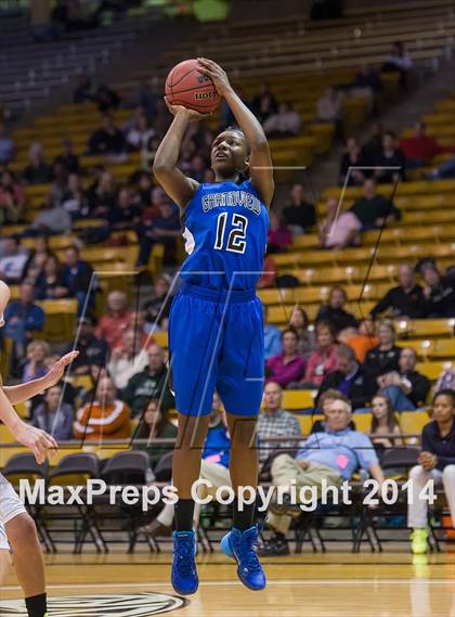 Thumbnail 1 in Fossil Ridge vs. Grandview (CHSAA 5A Semifinal) photogallery.