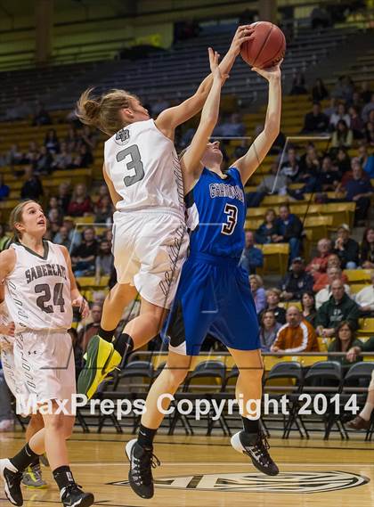 Thumbnail 1 in Fossil Ridge vs. Grandview (CHSAA 5A Semifinal) photogallery.