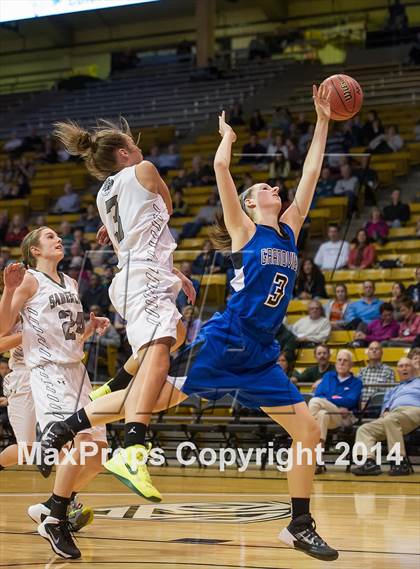 Thumbnail 3 in Fossil Ridge vs. Grandview (CHSAA 5A Semifinal) photogallery.