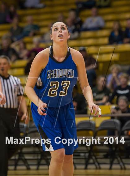 Thumbnail 3 in Fossil Ridge vs. Grandview (CHSAA 5A Semifinal) photogallery.